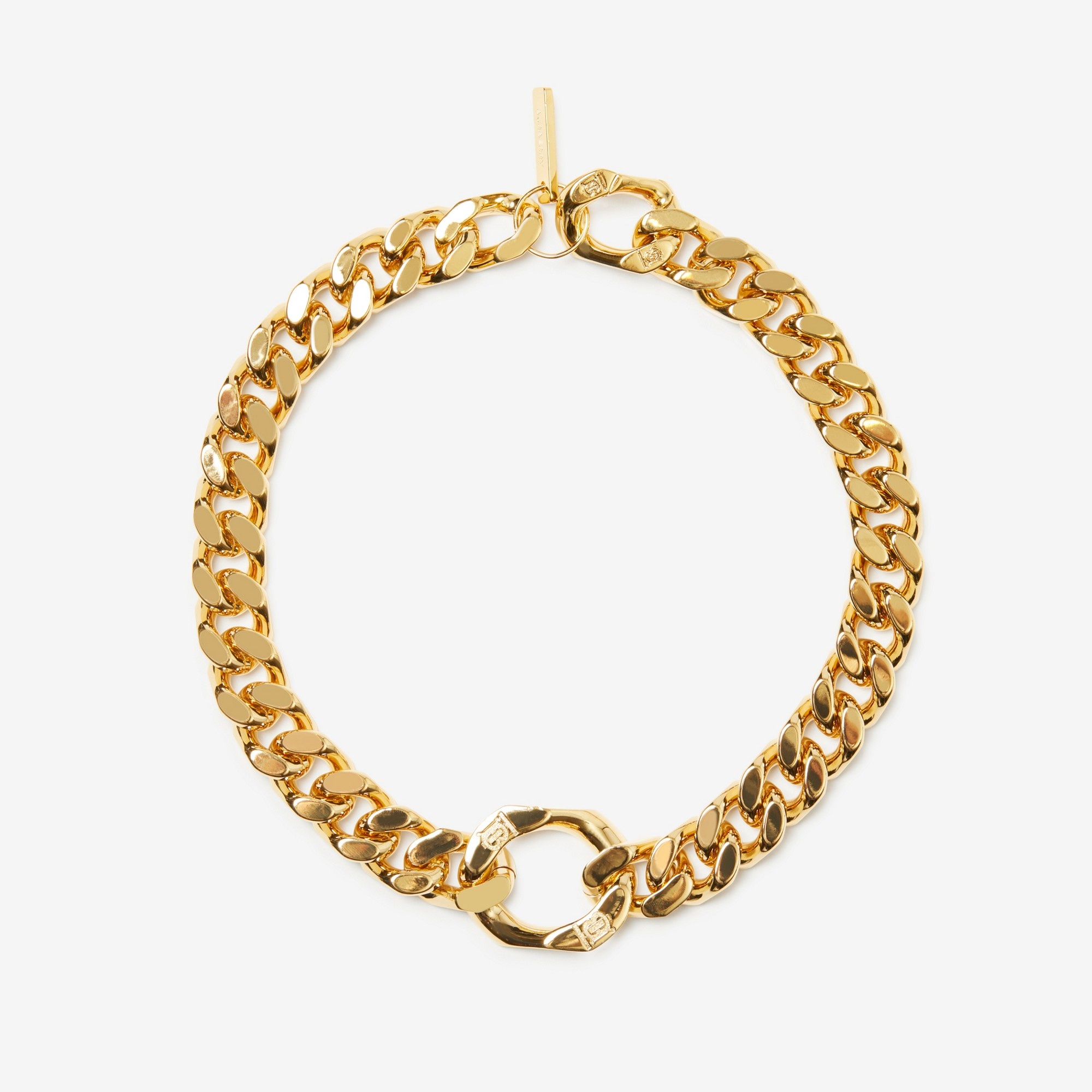 Gold-plated Chain-link Necklace - 1