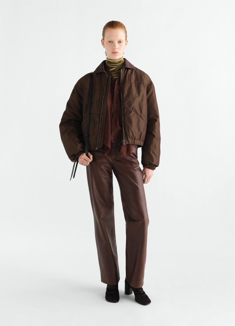 QUILTED BLOUSON IN WATER-REPELLENT CANVAS 5