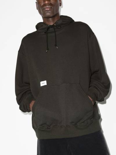 WTAPS Blank 01 cotton hoodie outlook