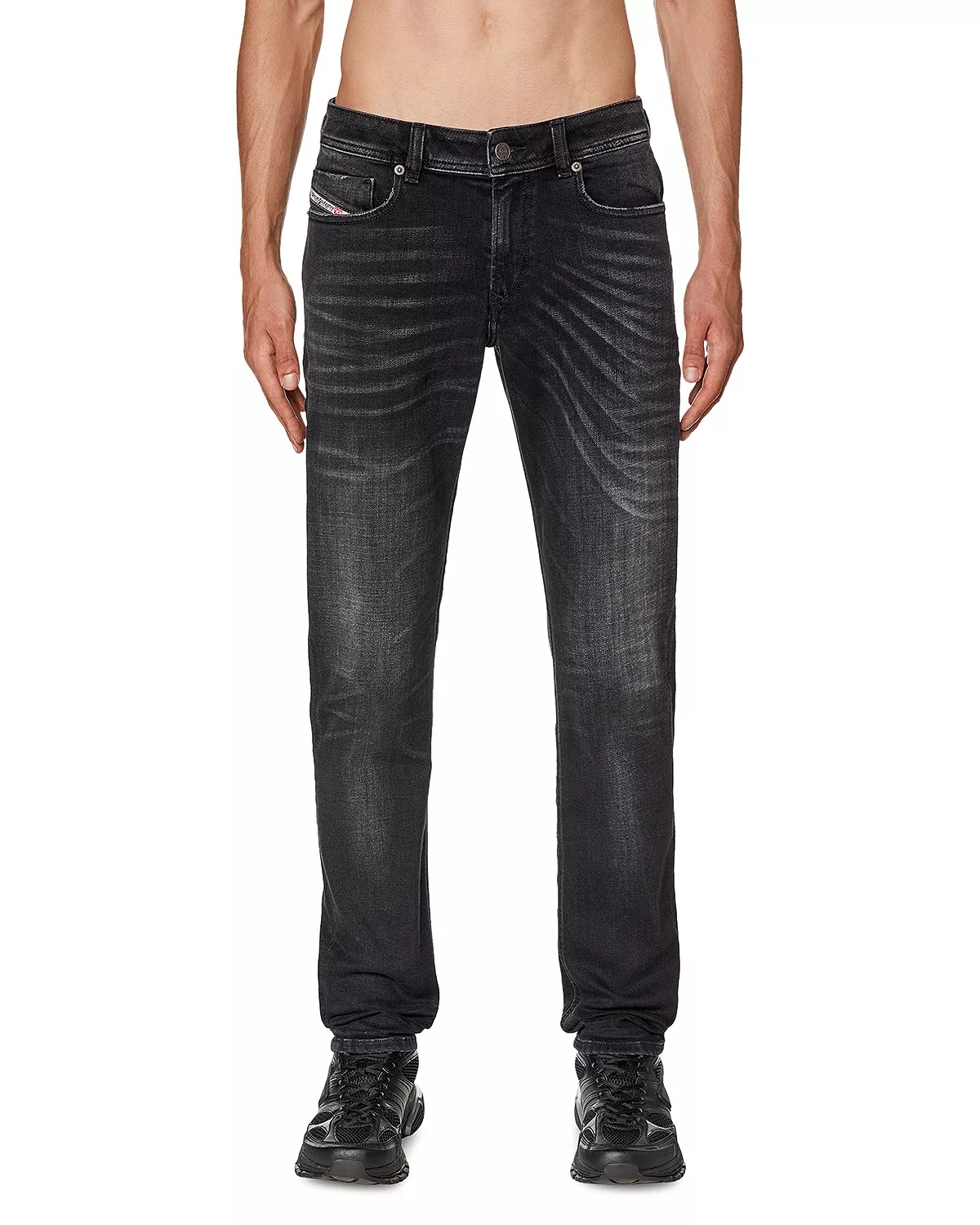 1979 Sleenker Skinny Fit Jeans in Black Denim - 1