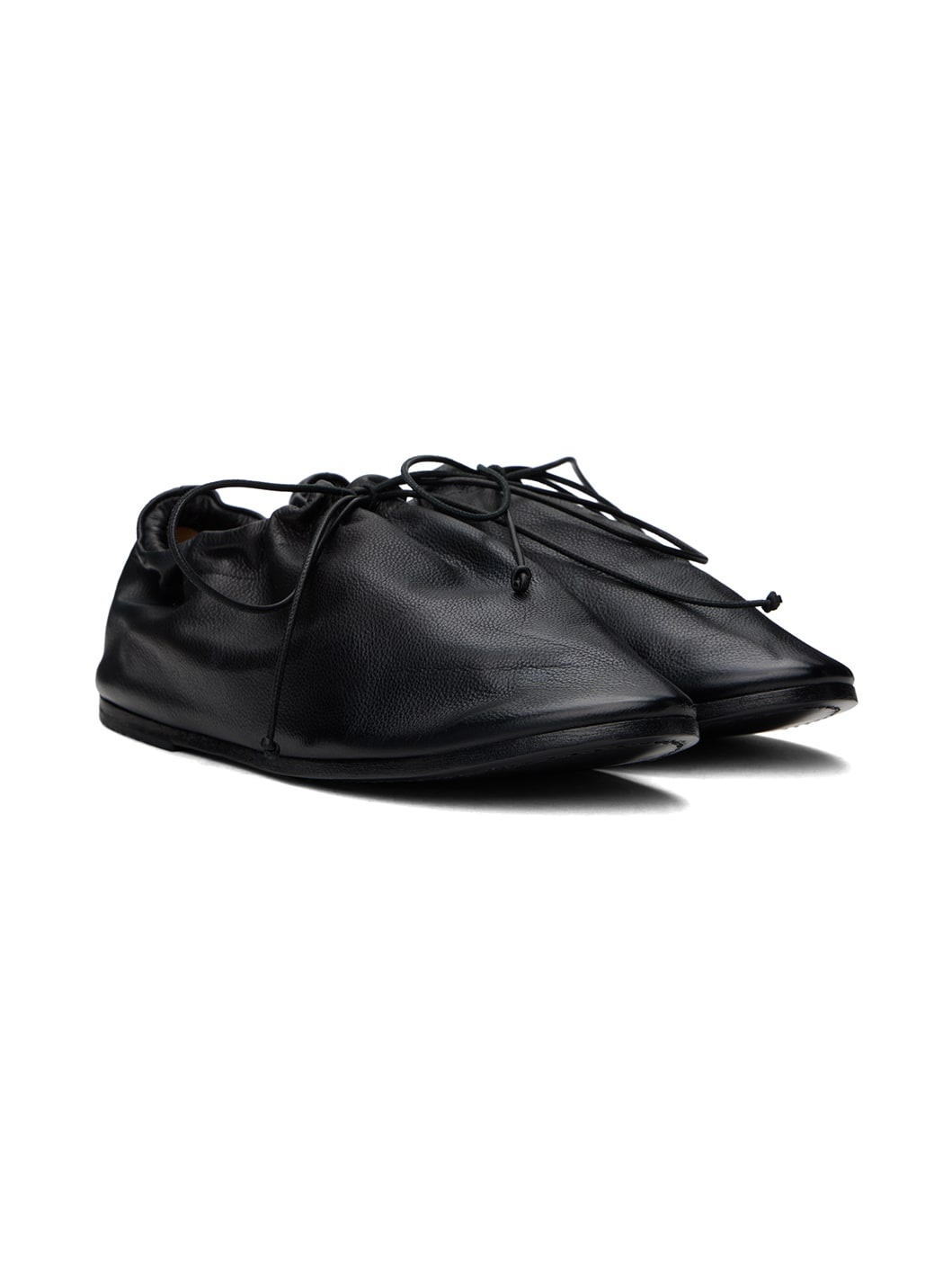 Black Coltellaccio Ballerina Flats - 4