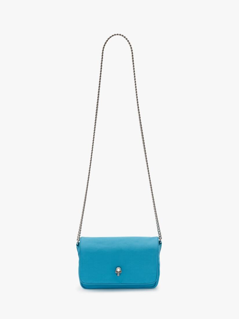 Small Skull Bag in Cerulean - 5