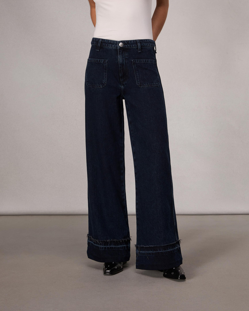 Marina Full-Length Jean Lightweight Rigid Denim 5