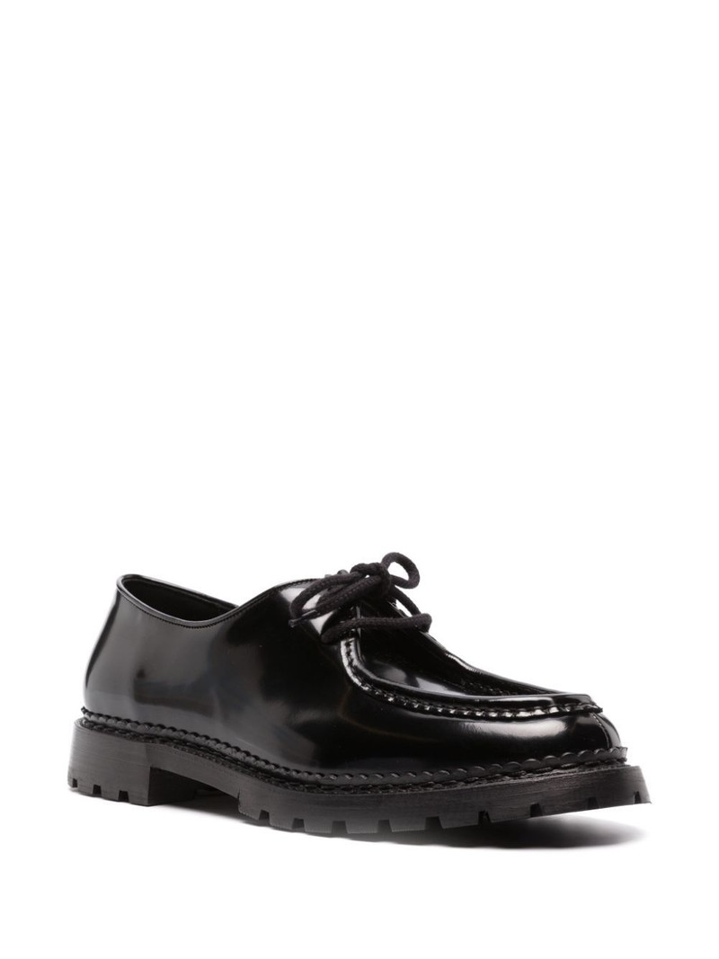 SAINT LAURENT Marbeuf panelled derby shoes outlook