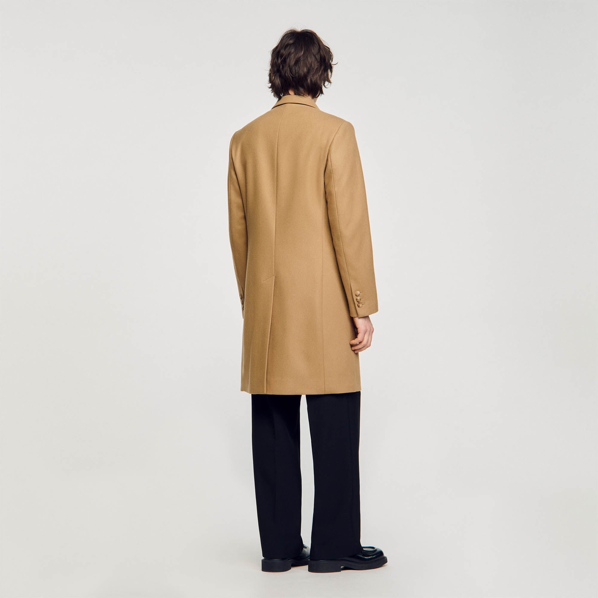 WOOL BROADCLOTH COAT - 6