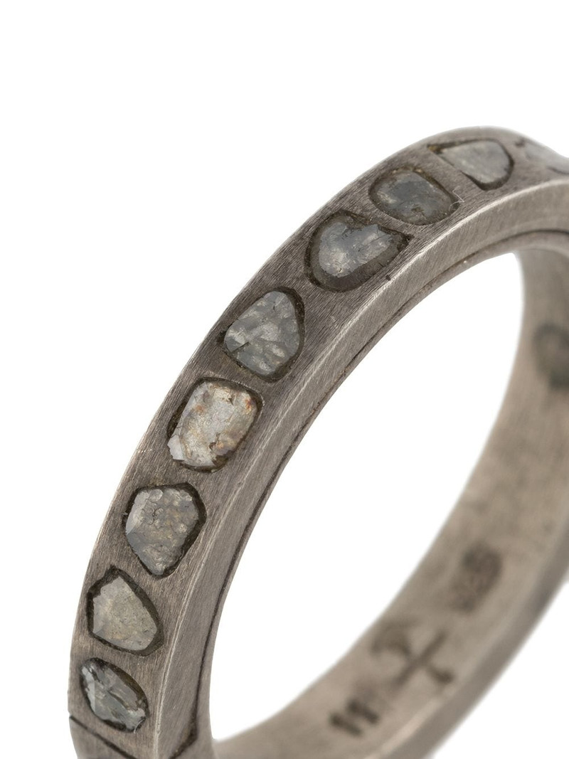 diamond detail band ring 3