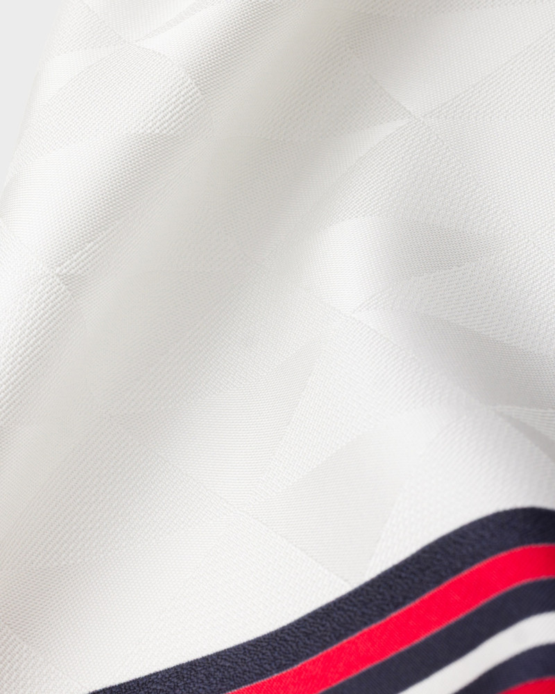 Prada Printed silk twill jacquard scarf 55 x 55 cm outlook