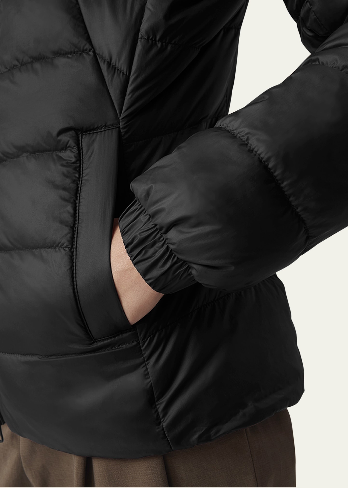 Abbott Zip-Up Puffer Hoodie Jacket - 5