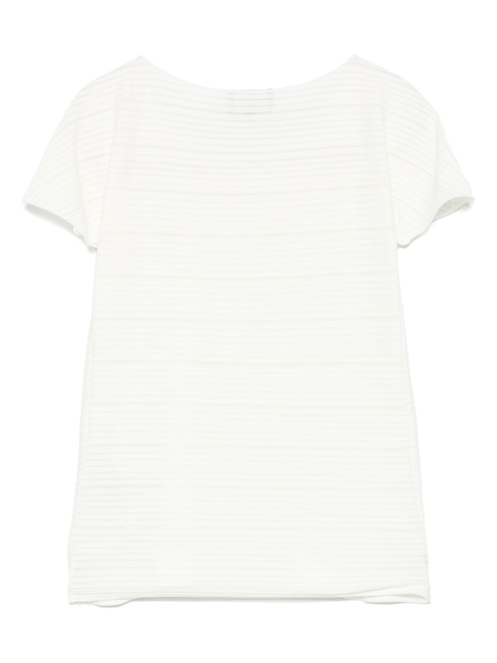 ribbed T-shirt - 2