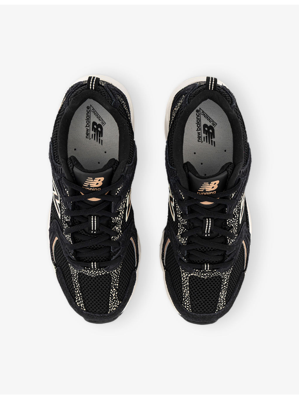 MR530 Suede and Mesh Trainers - 2