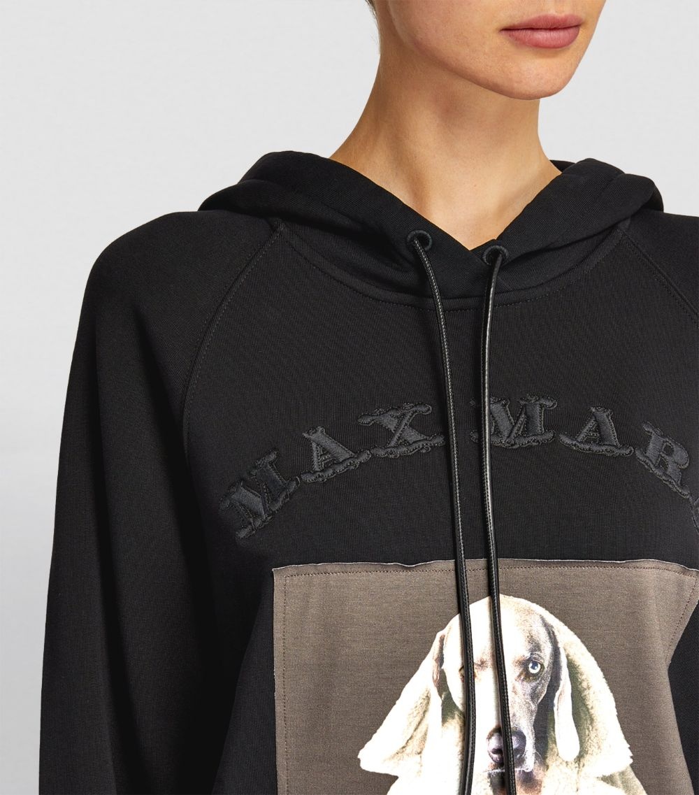 Max Mara Wegman Dog Hoodie | harrods | REVERSIBLE