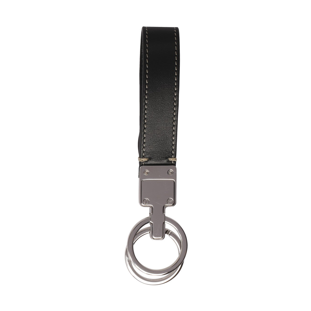 Tod's Men Logo Leather Keyring - 2