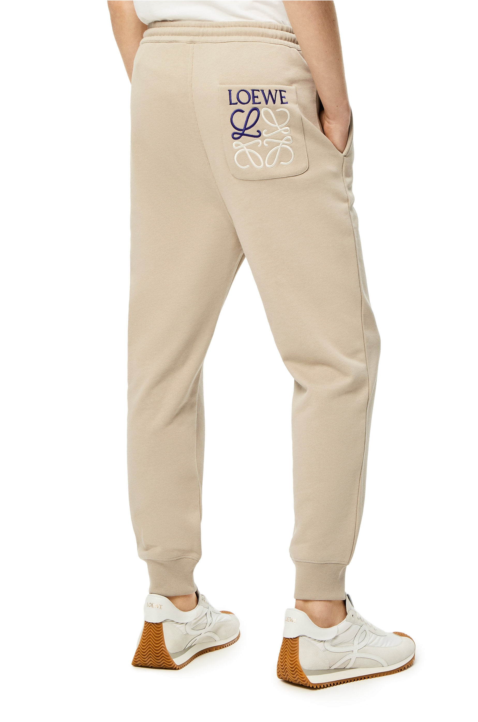 Jogging trousers in cotton - 4