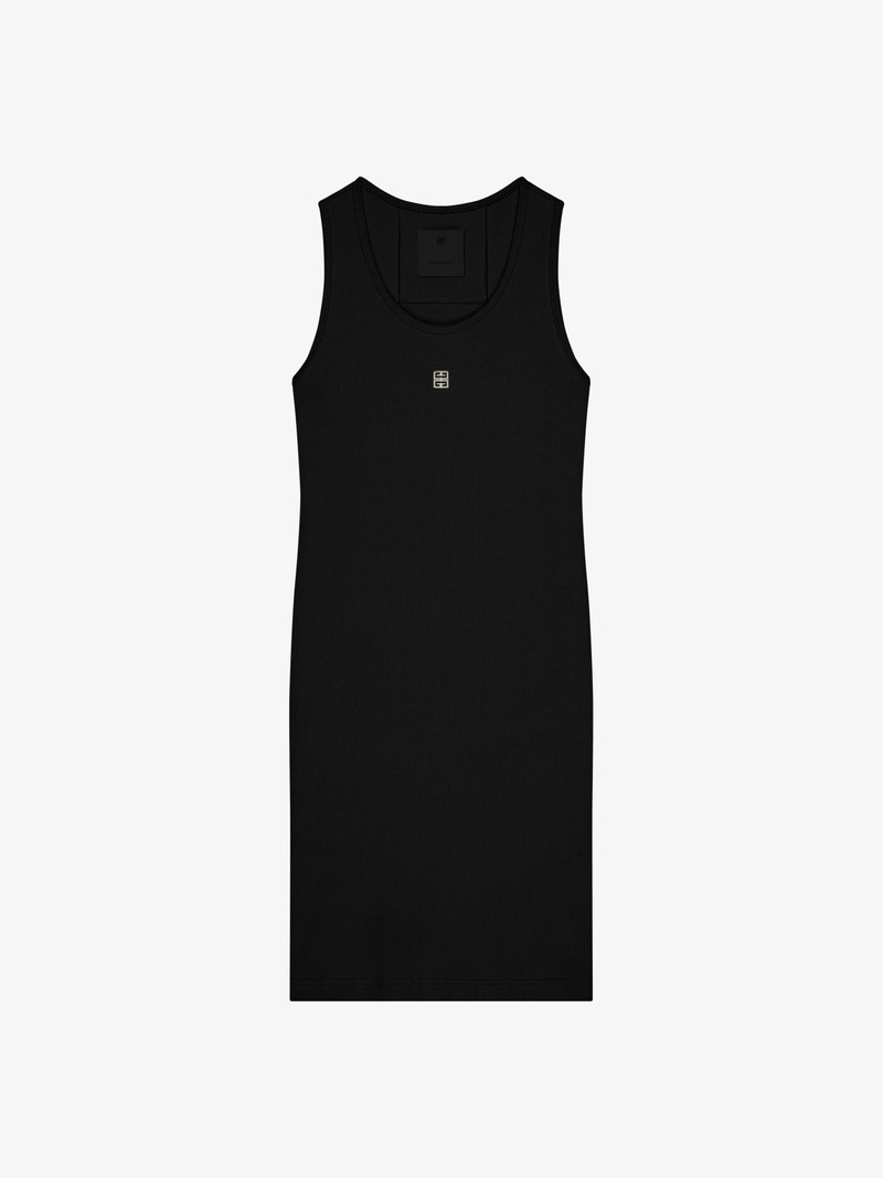 TANK DRESS IN COTTON WITH 4G DETAIL 1