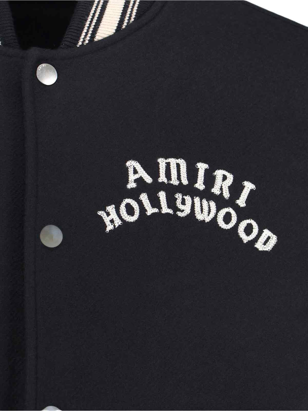 LOGO BOMBER JACKET - 4