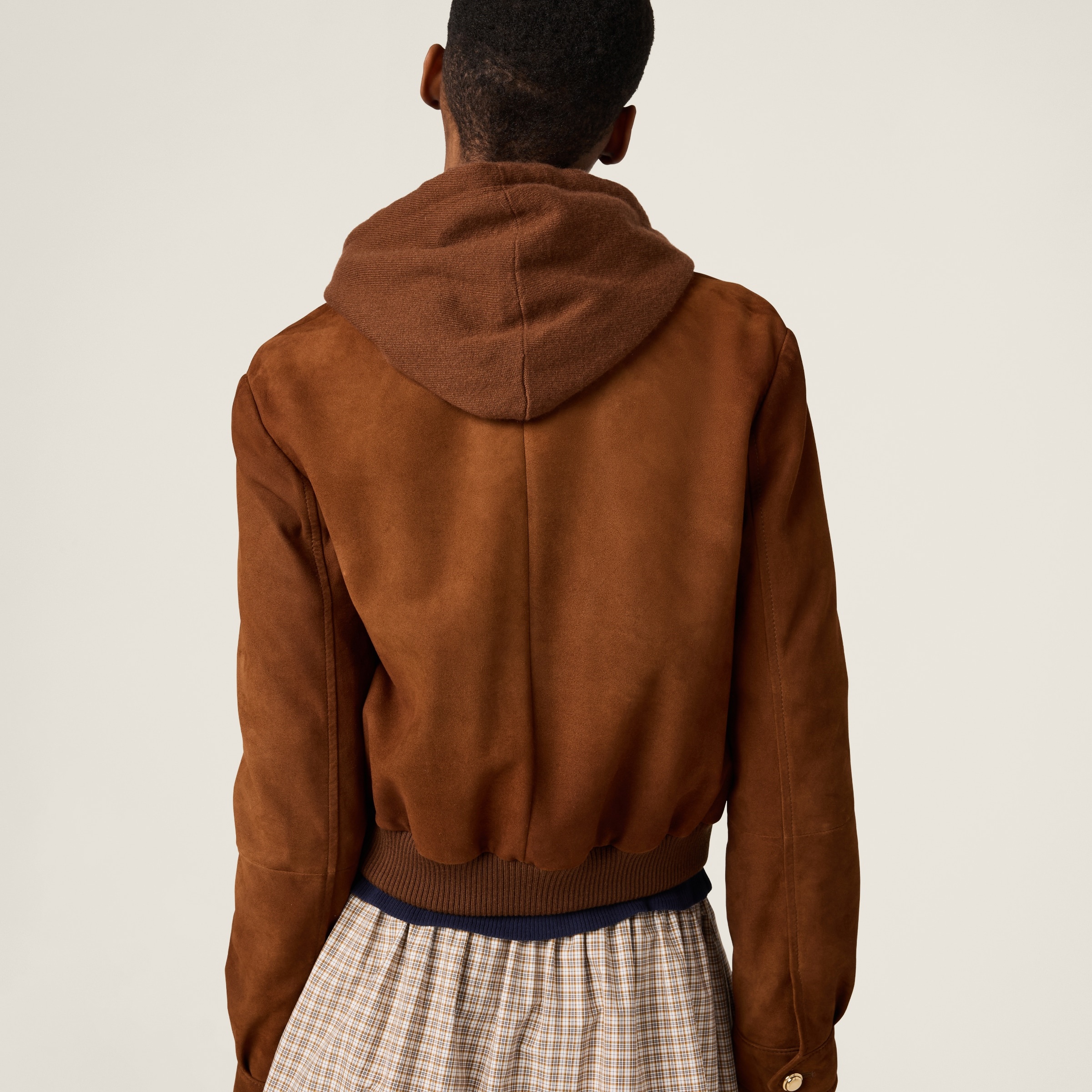 Waxed suede jacket - 3