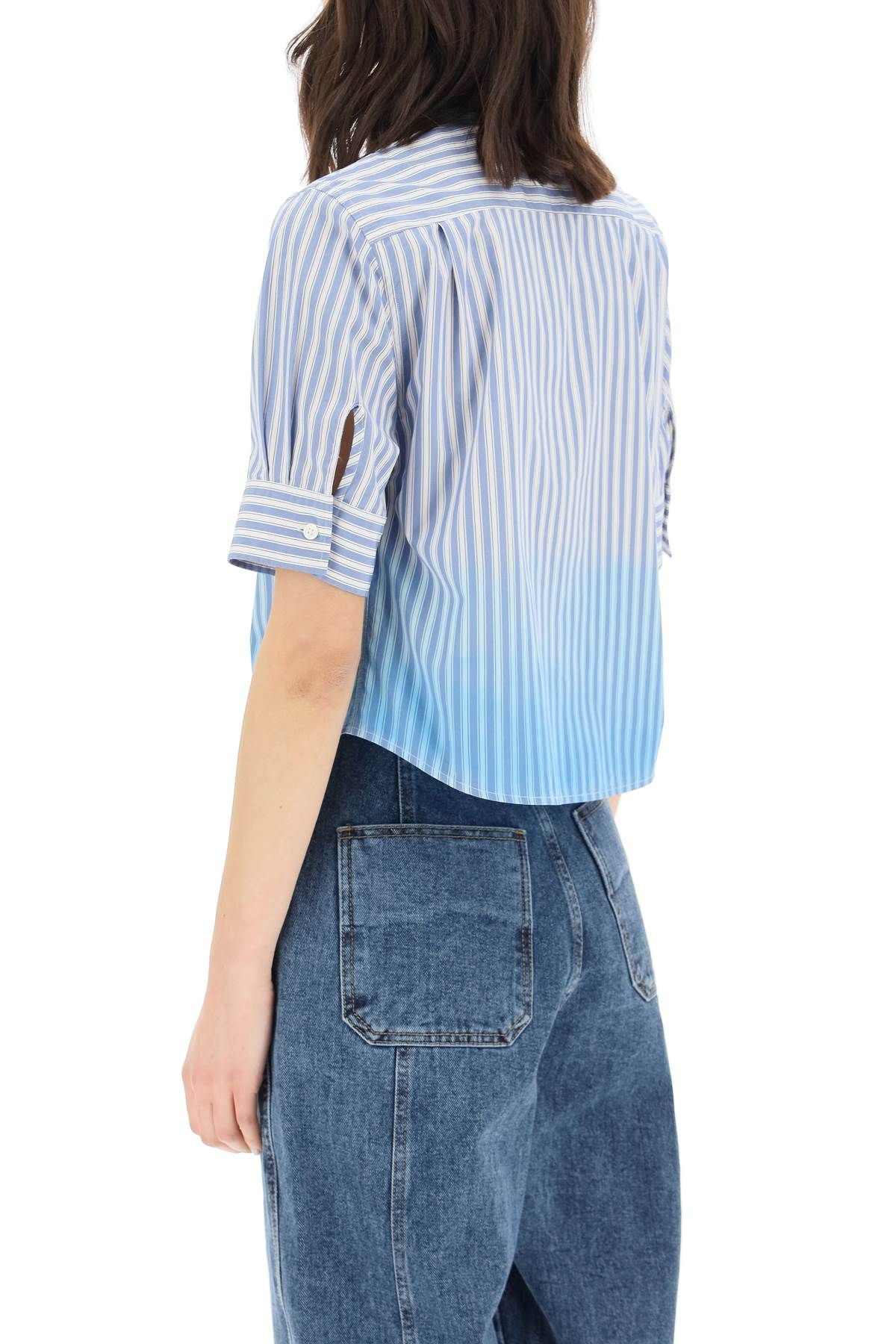 CROPPED SHORT SLEEVE SHIRT - 4