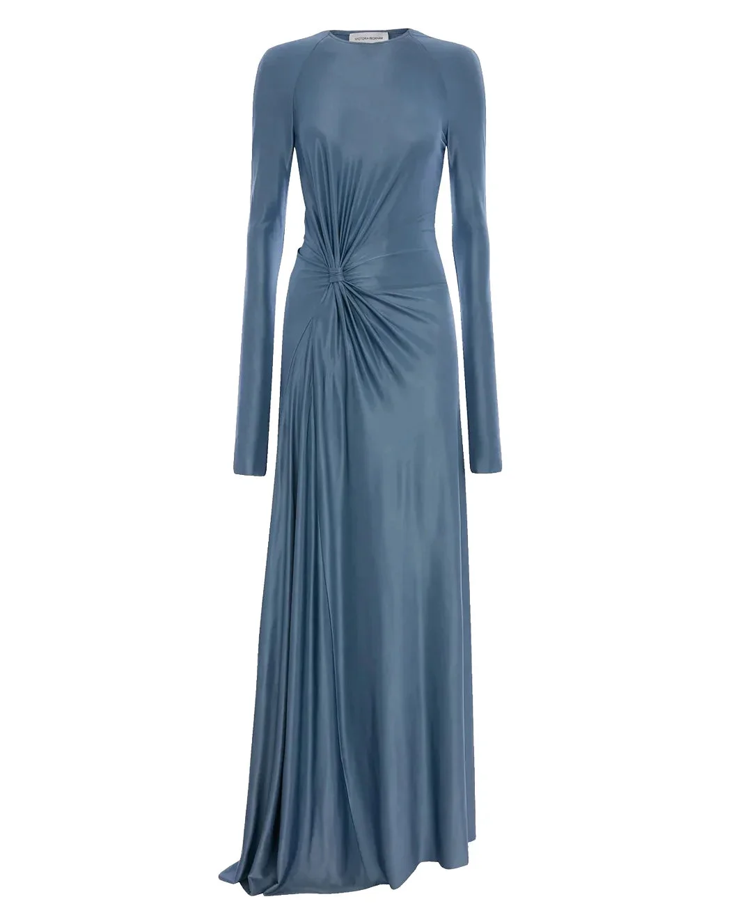 TWIST WAIST GOWN IN STONE - 1