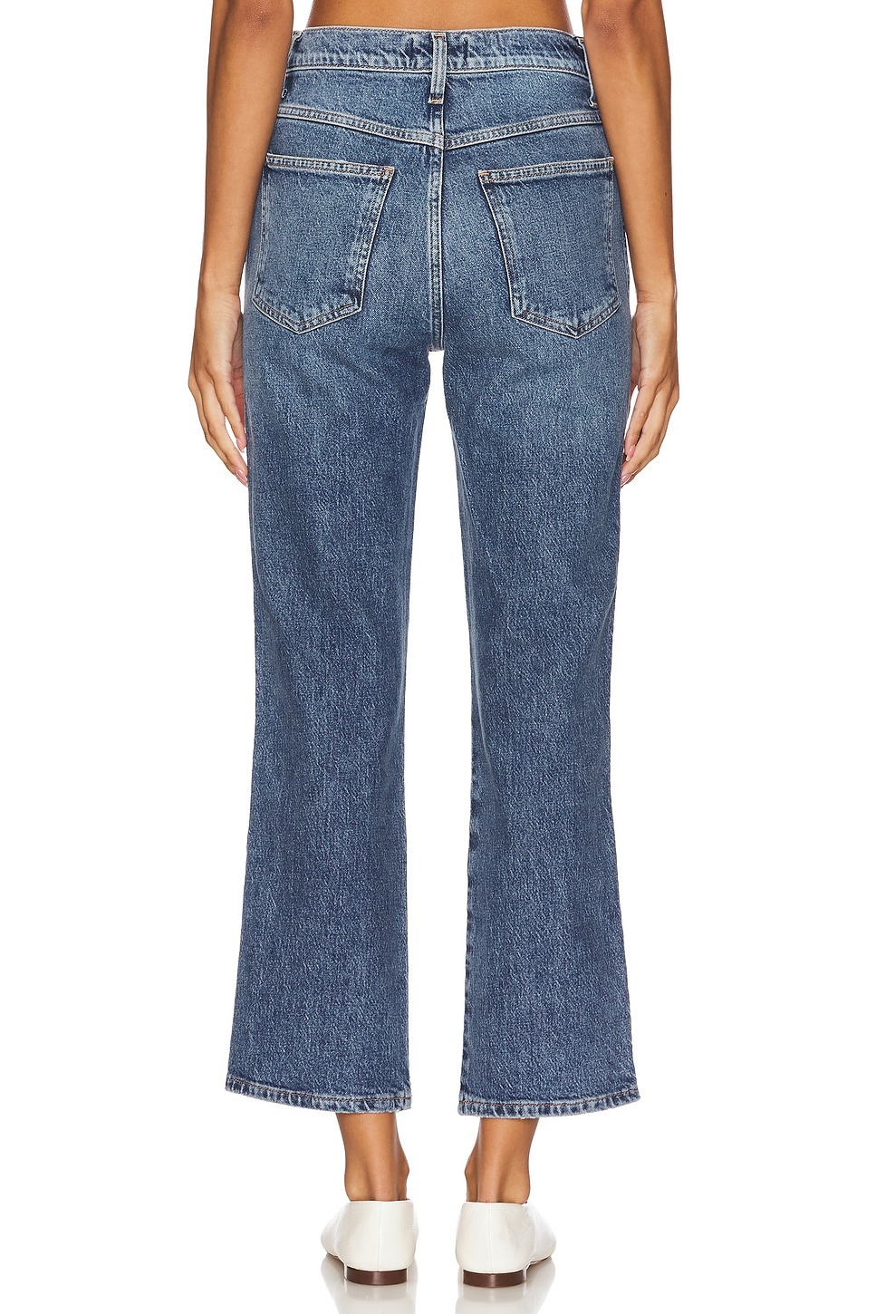 Pinch Waist High Rise Kick Flare - 4