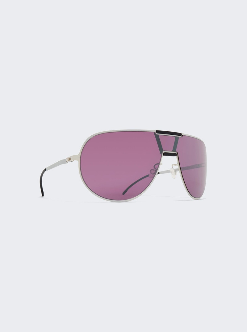MYKITA X Rimowa Visor Mr005 Sunglasses Mulberry outlook