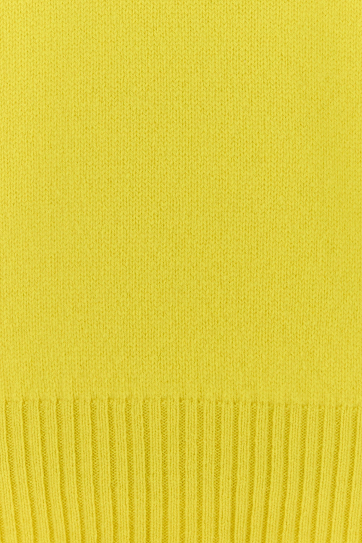 Yellow cashmere sweater - 3