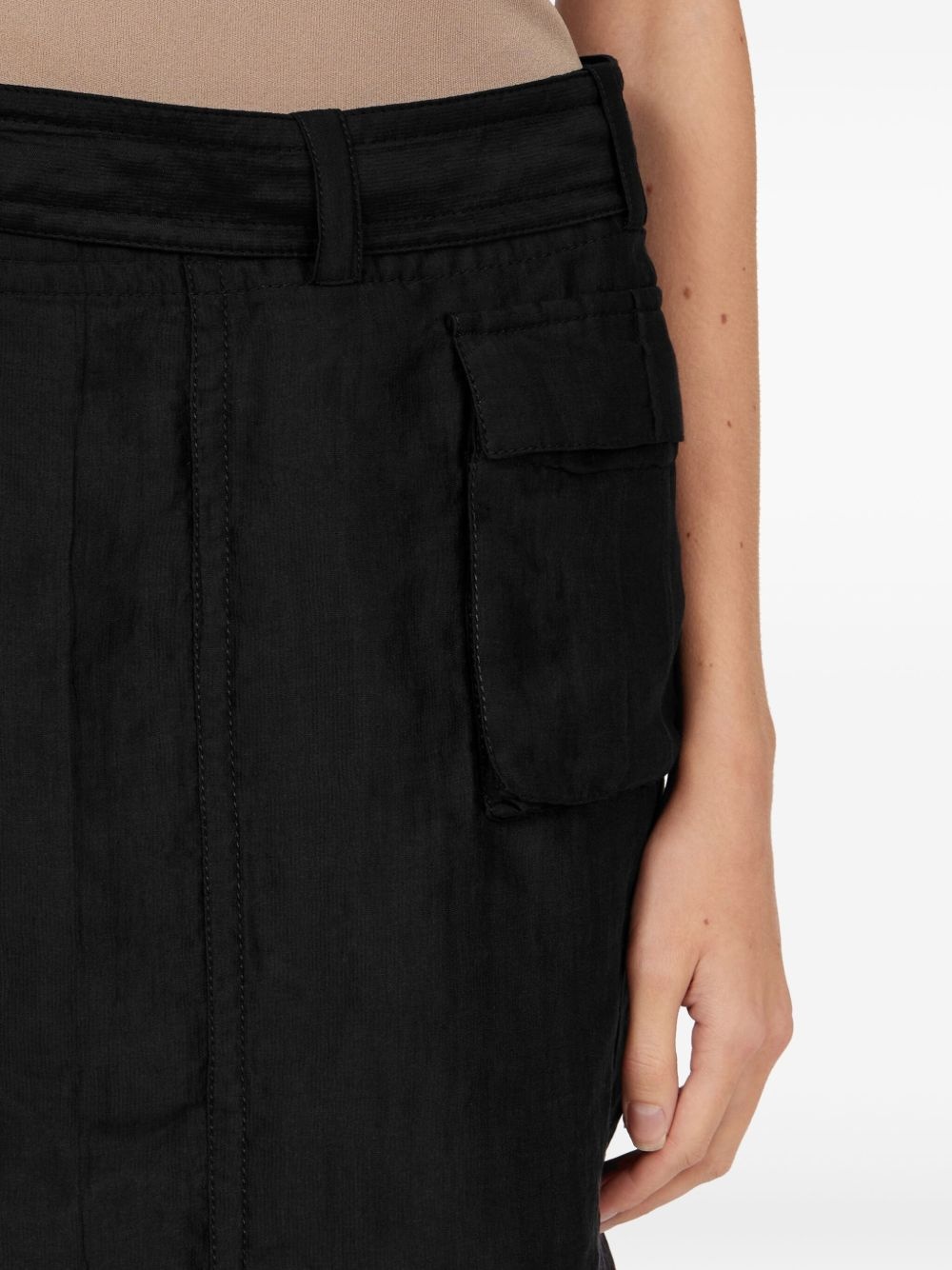 wrap midi skirt - 5