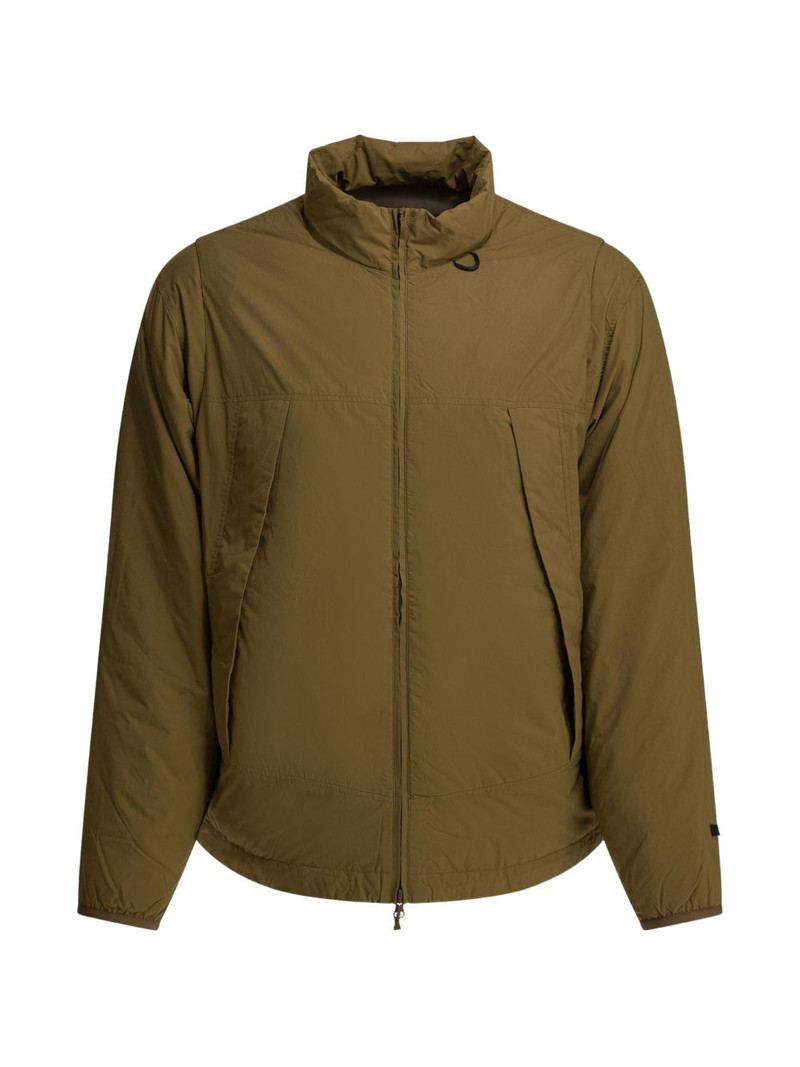 zip-fastening padded jacket 1