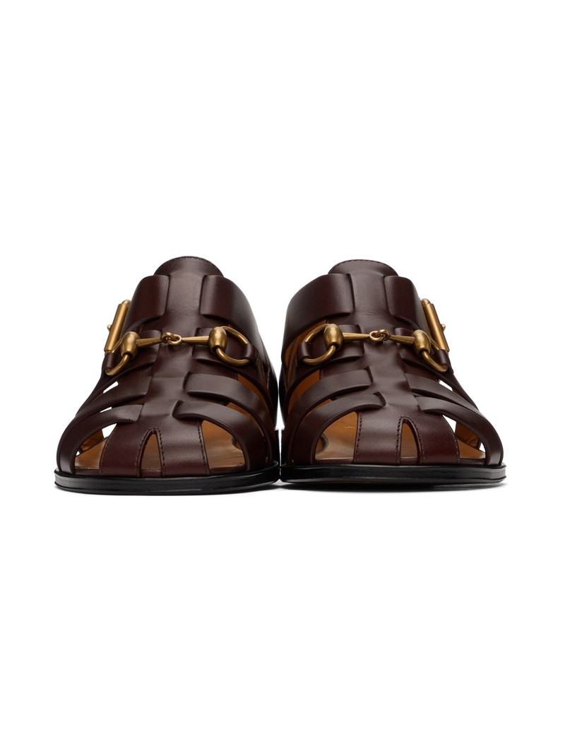 Horsebit fisherman sandals 2