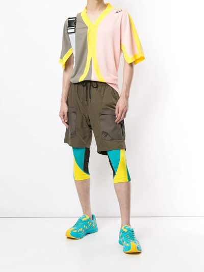 Kiko Kostadinov x Asics colour-block T-shirt  outlook