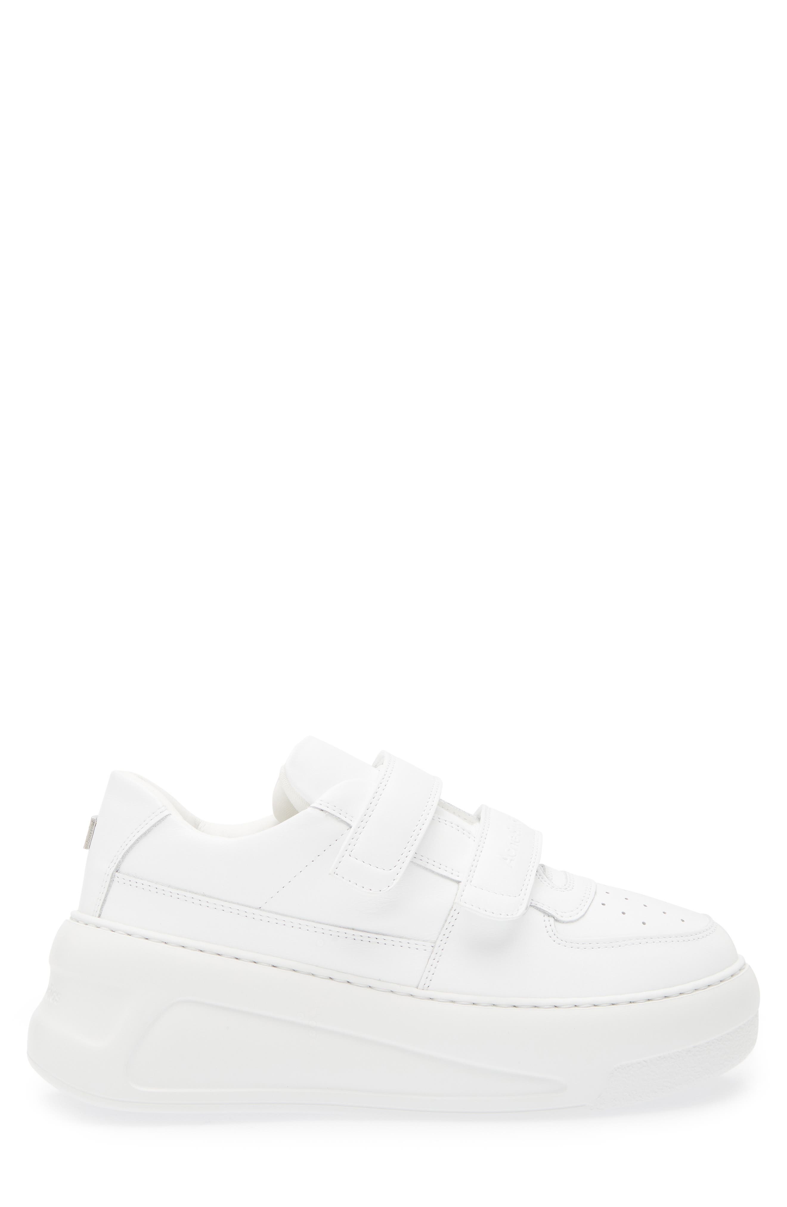 Acne Studios Steffey U Friend Platform Sneaker in Optic White/Optic White at Nordstrom - 3