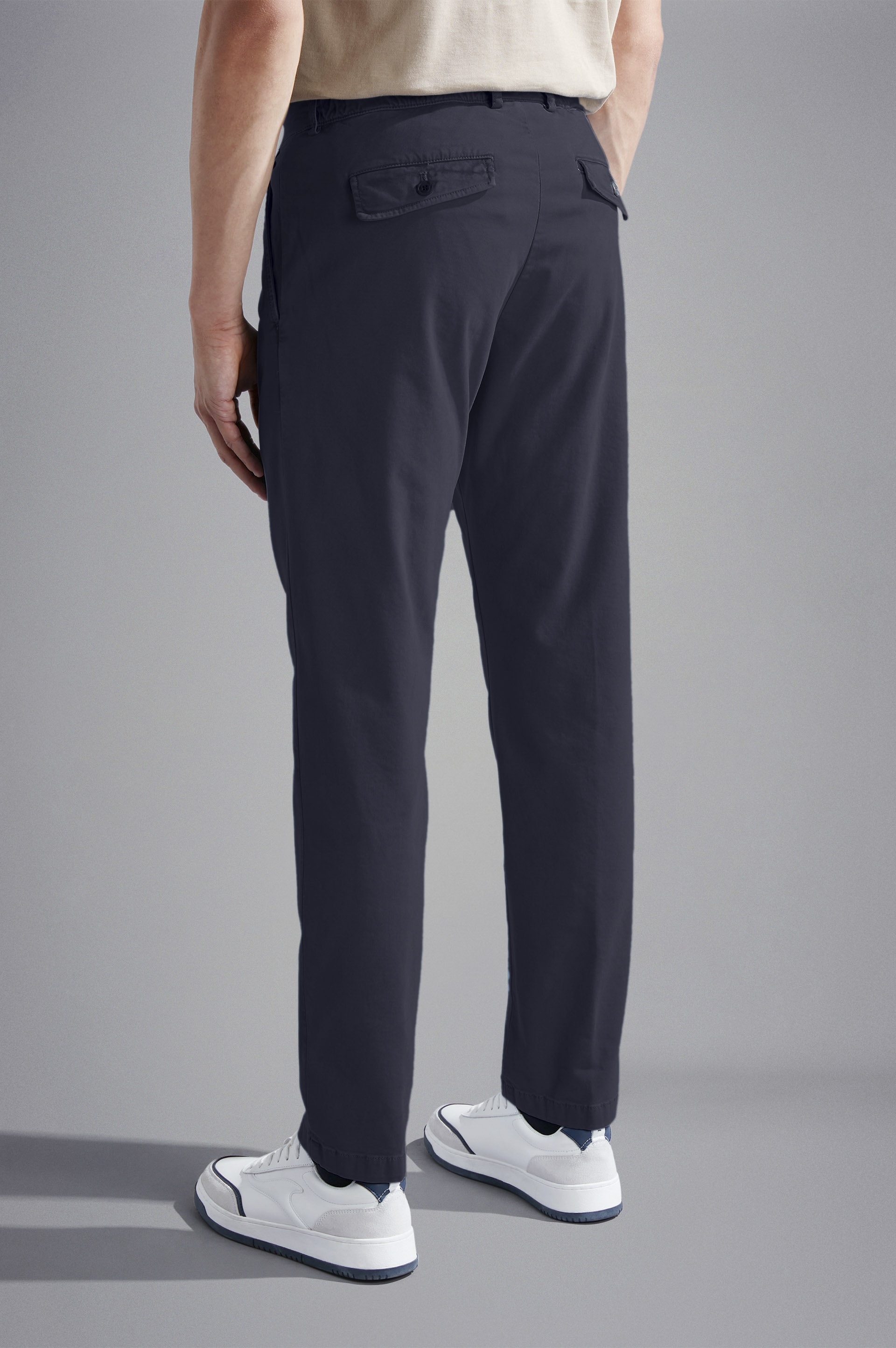 SOFT TOUCH TWILL DRAWSTRING TROUSERS - 3