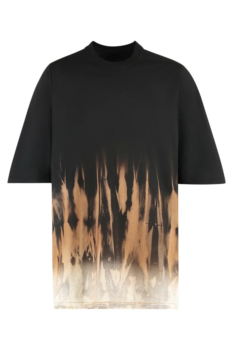 Rick Owens Drkshdw Cotton Crew-Neck T-Shirt - 1