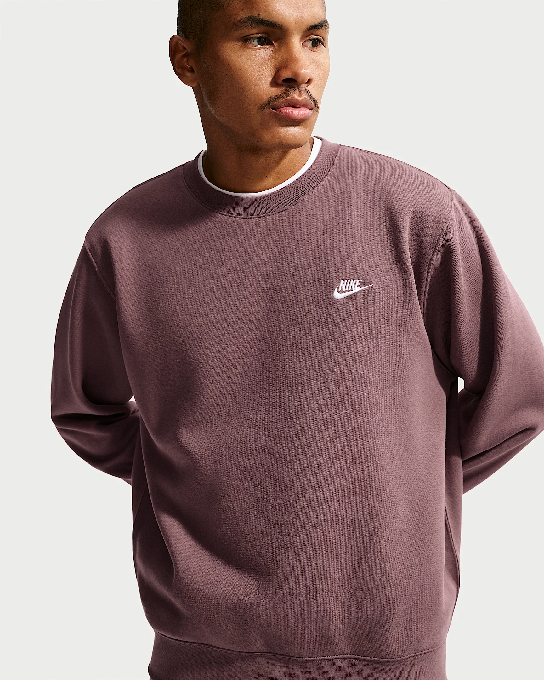 Nike Club Men's Fleece Crew - 1