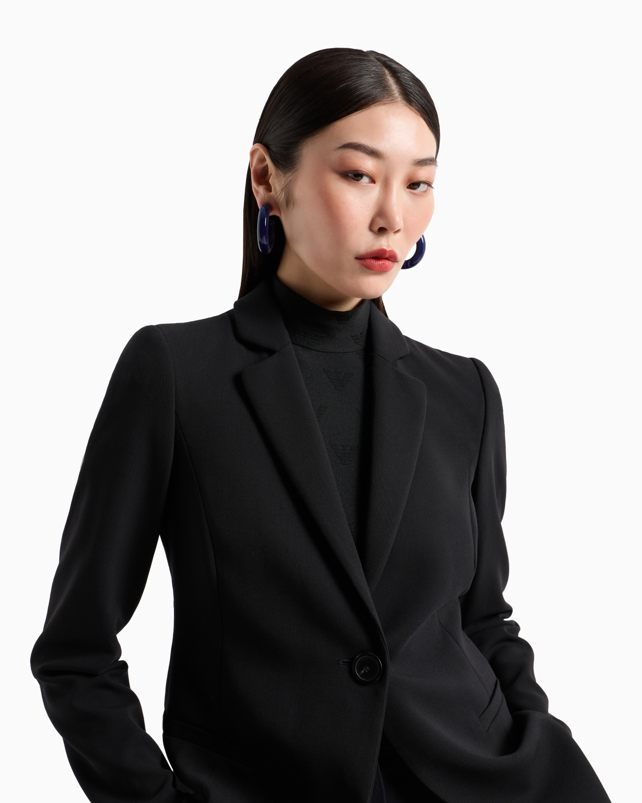 Barathea-wool single-breasted jacket - 5
