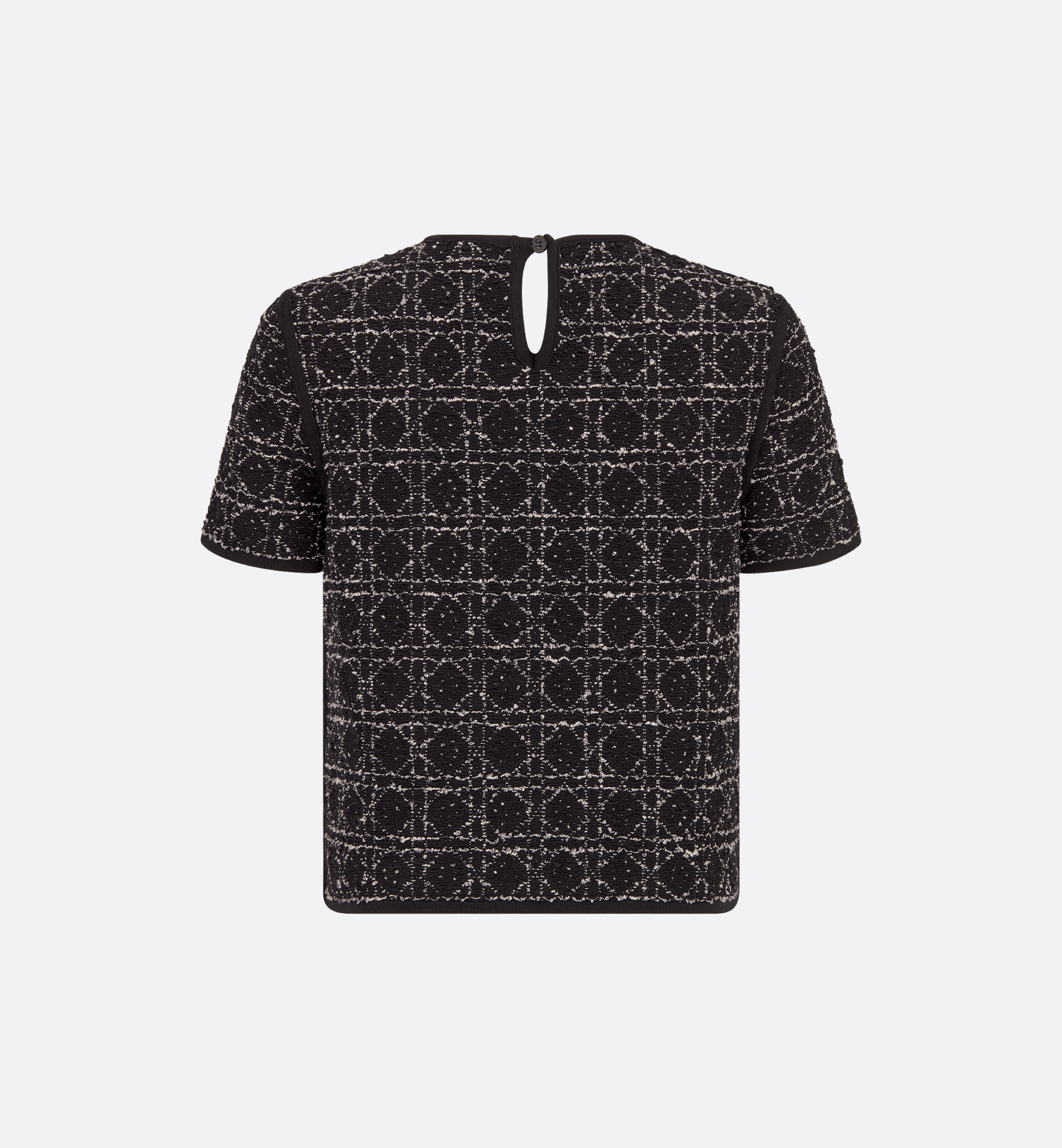 Macrocannage Short-Sleeved Top - 2