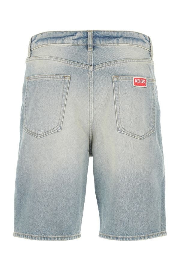 Denim bermuda shorts - 2