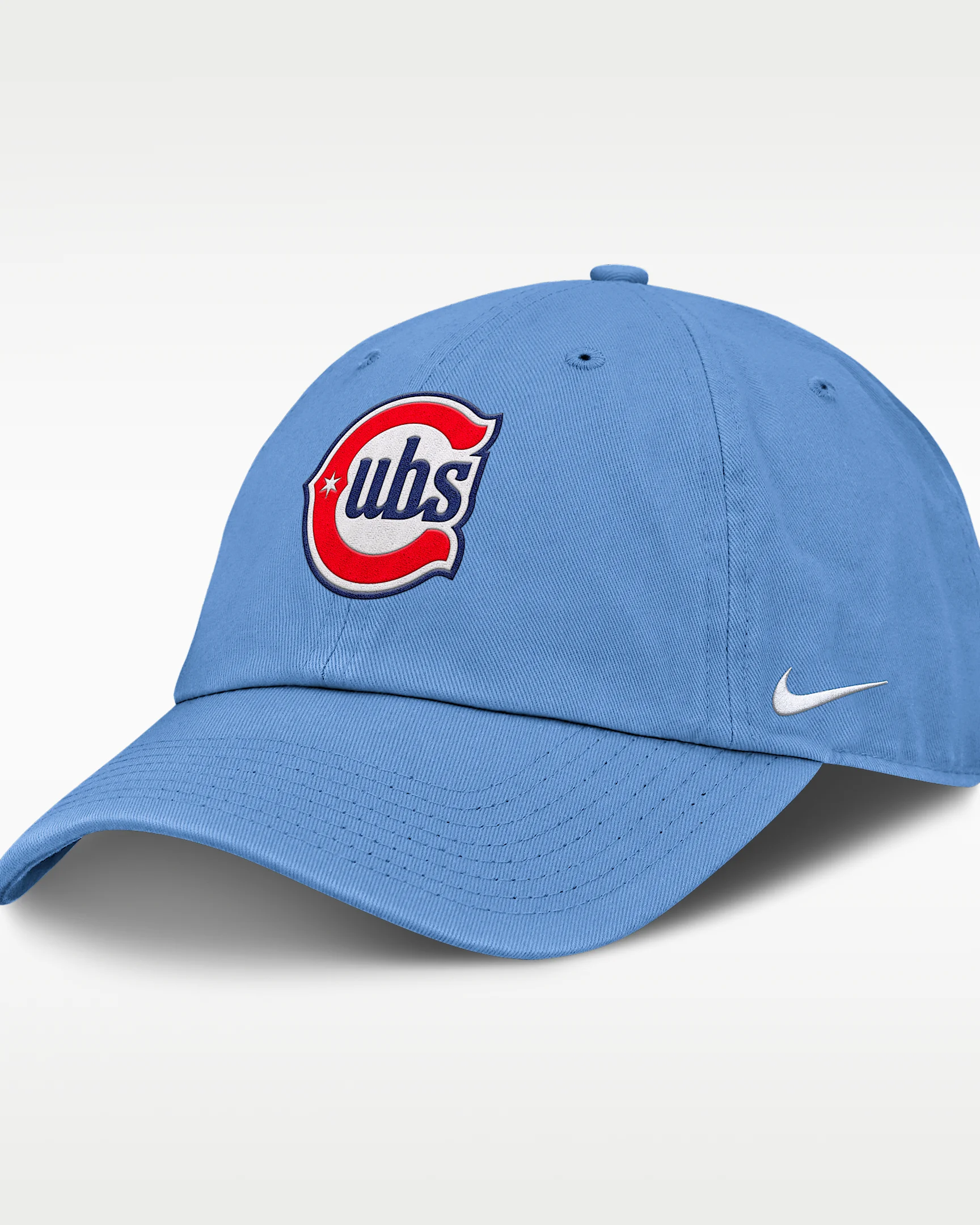 Chicago Cubs Club Alt Logo Men's Nike MLB Adjustable Hat - 1