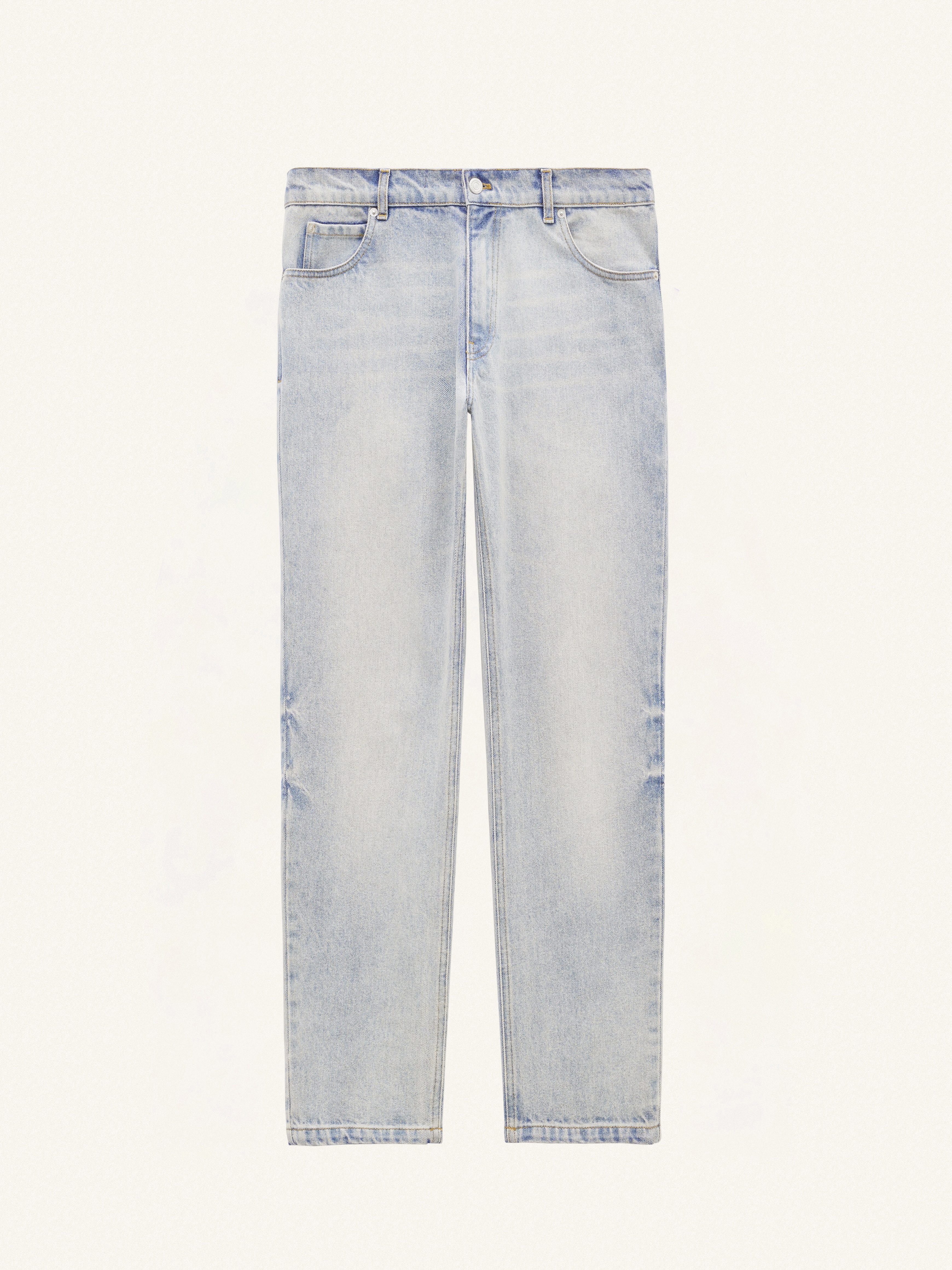 5-POCKET DENIM PANTS - 1