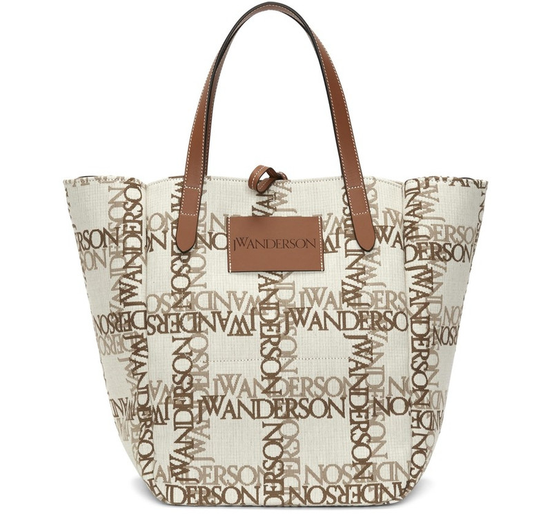 Belt Tote Bag With Logo Grid 3
