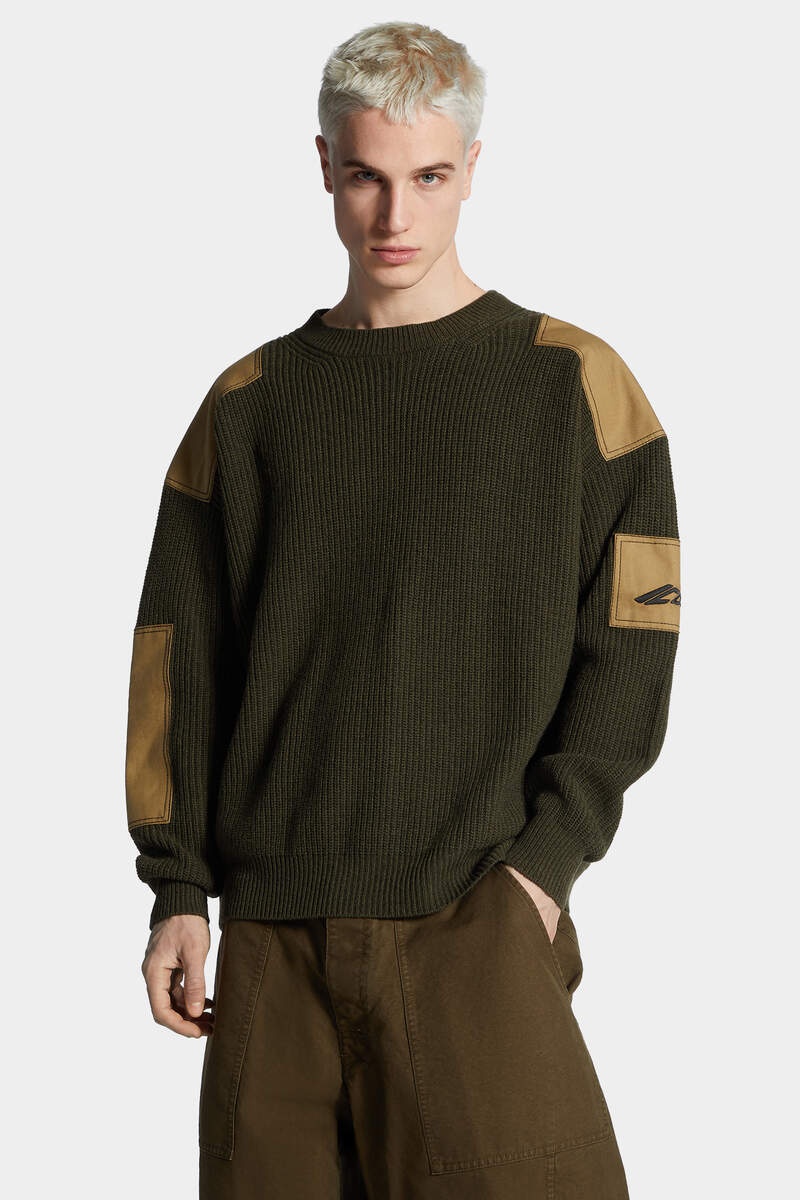 ICON DENIM PATCH JUMPER - 3