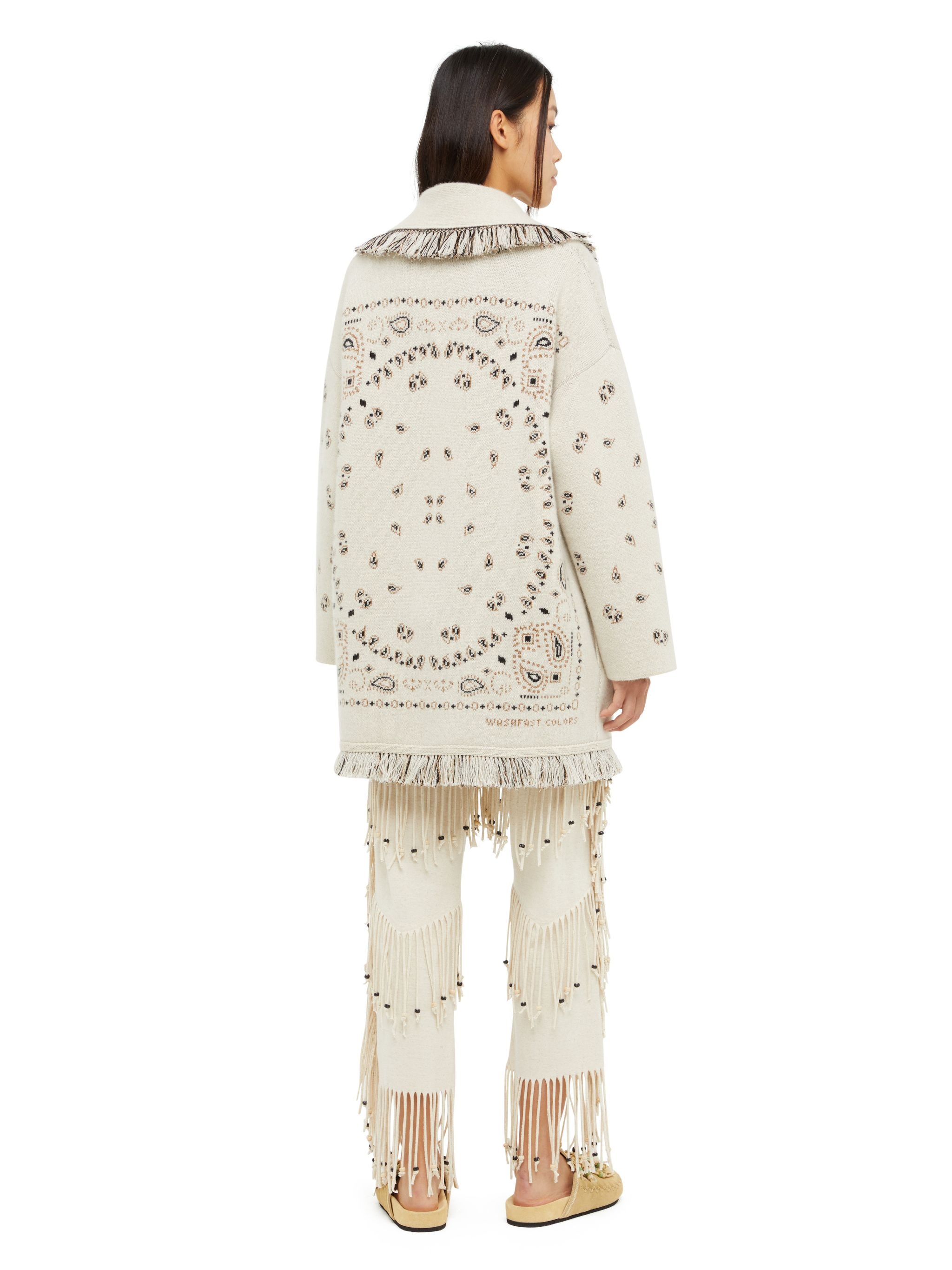 Bandana Jacquard Cardigan - 8