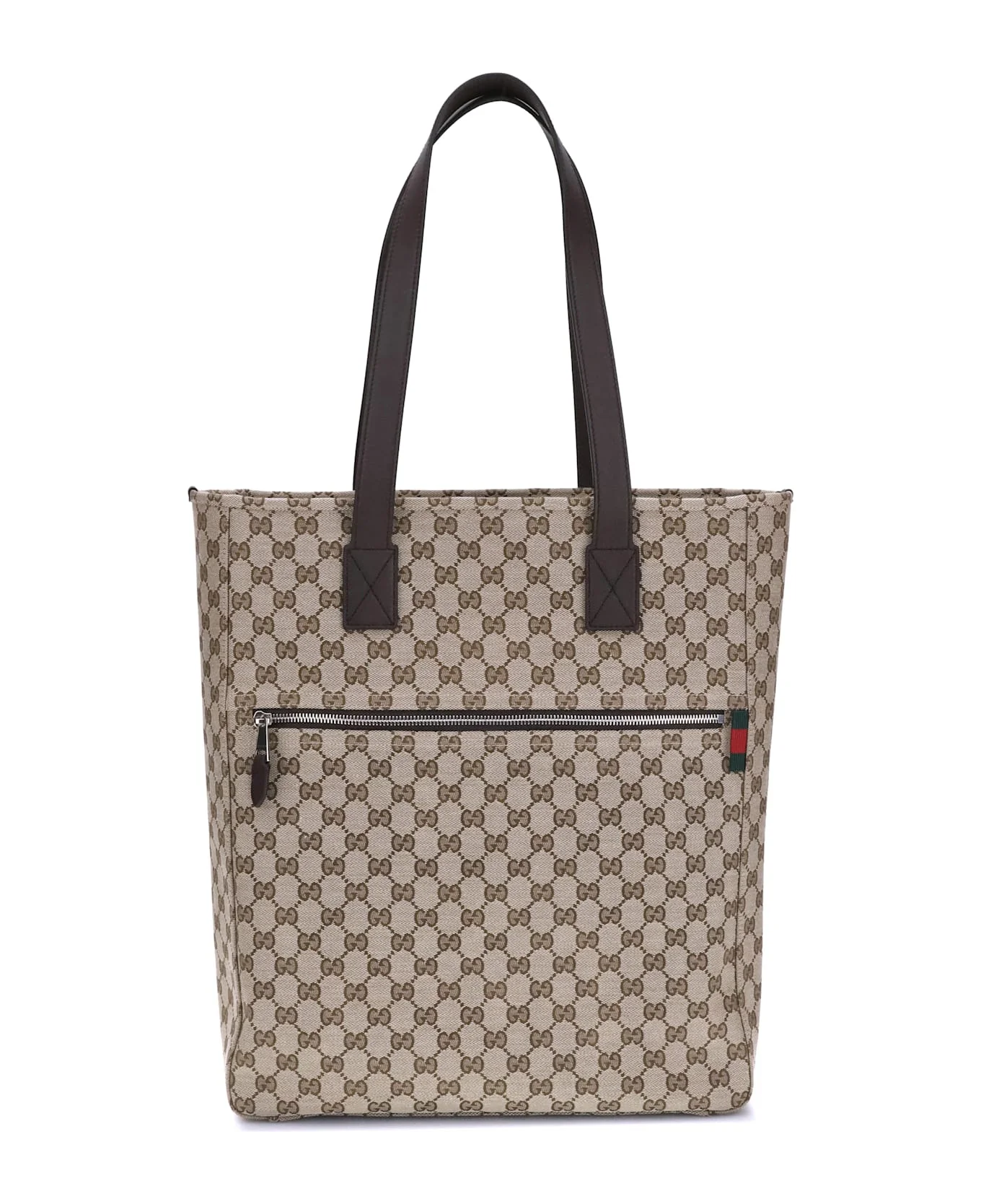 Gg Canvas Tote Bag - 1