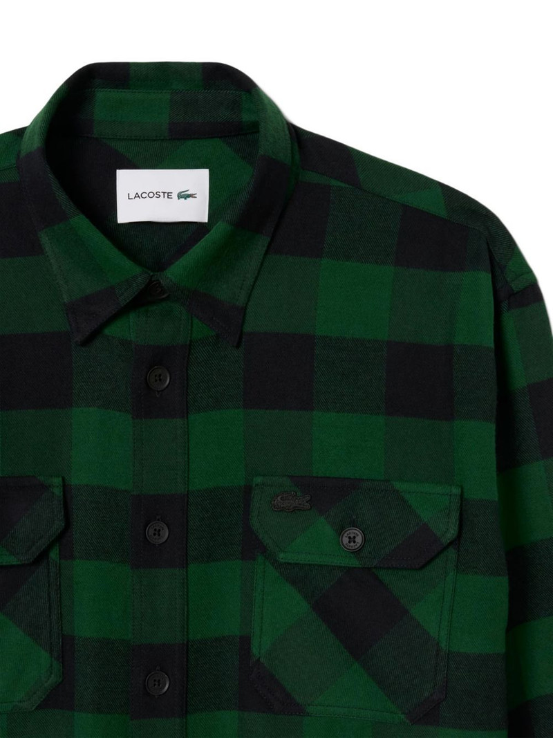 LACOSTE checked shirt outlook