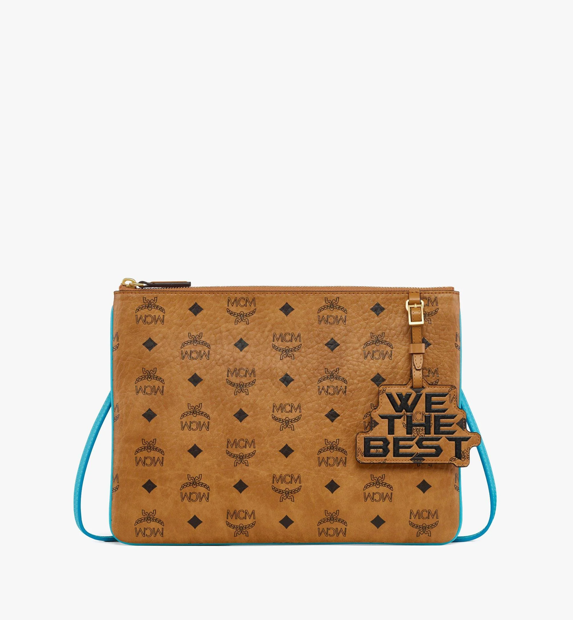 MCM x We The Best Crossbody Pouch in Visetos - 1