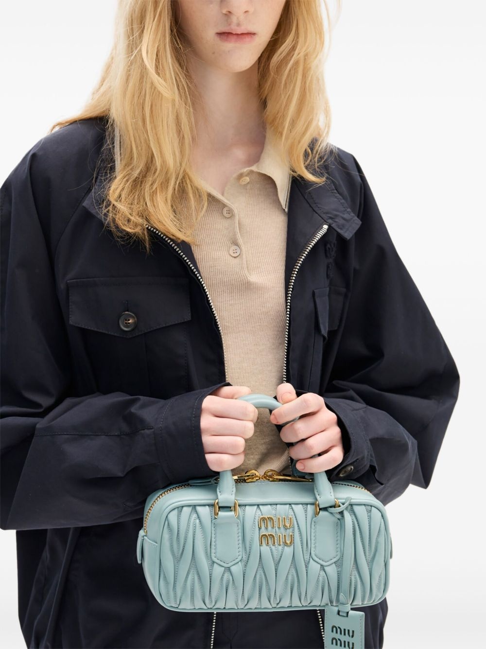 Arcadie matelassé tote bag - 3