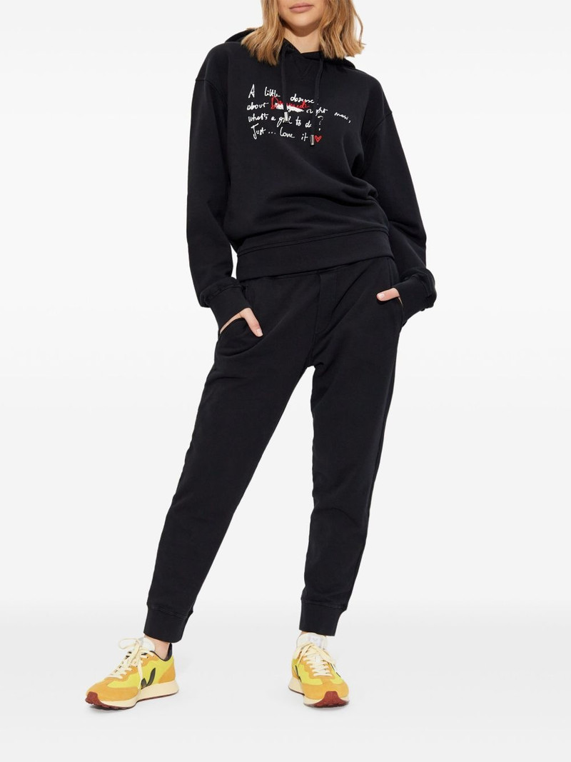 DSQUARED2 logo-embroidered track pants outlook