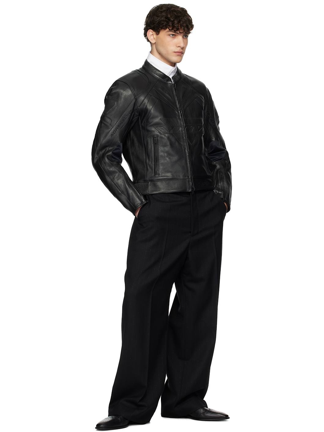 Black Evening Tailored Pants - 4