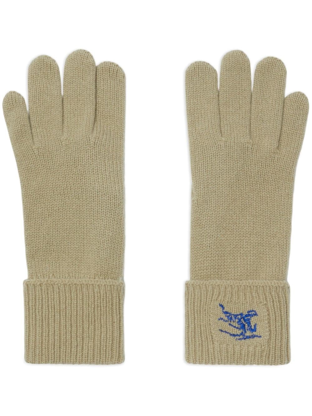 EKD-embroidered knitted gloves - 1