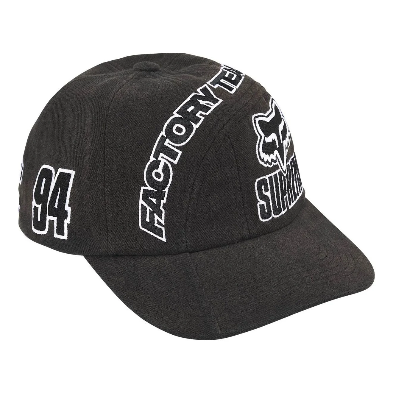 Supreme x Fox Racing 6-Panel 'Black' FW25H81-BLACK - 1