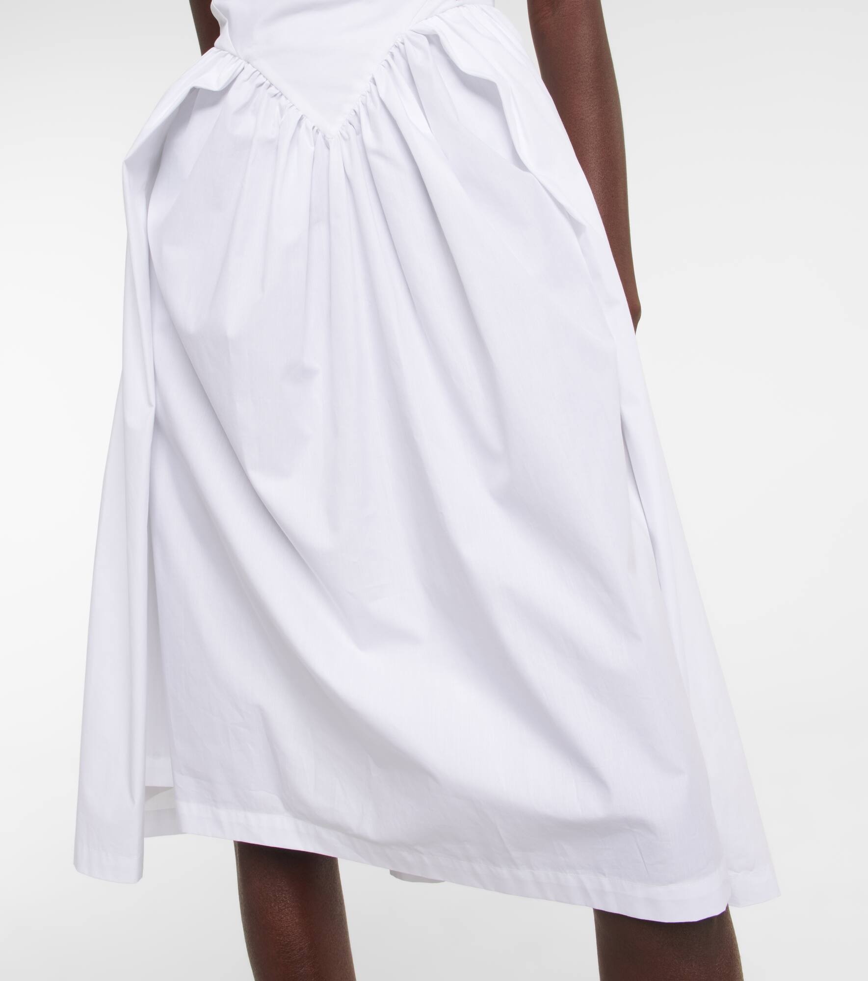 Vivienne Westwood Sunday cotton midi dress | luosophy